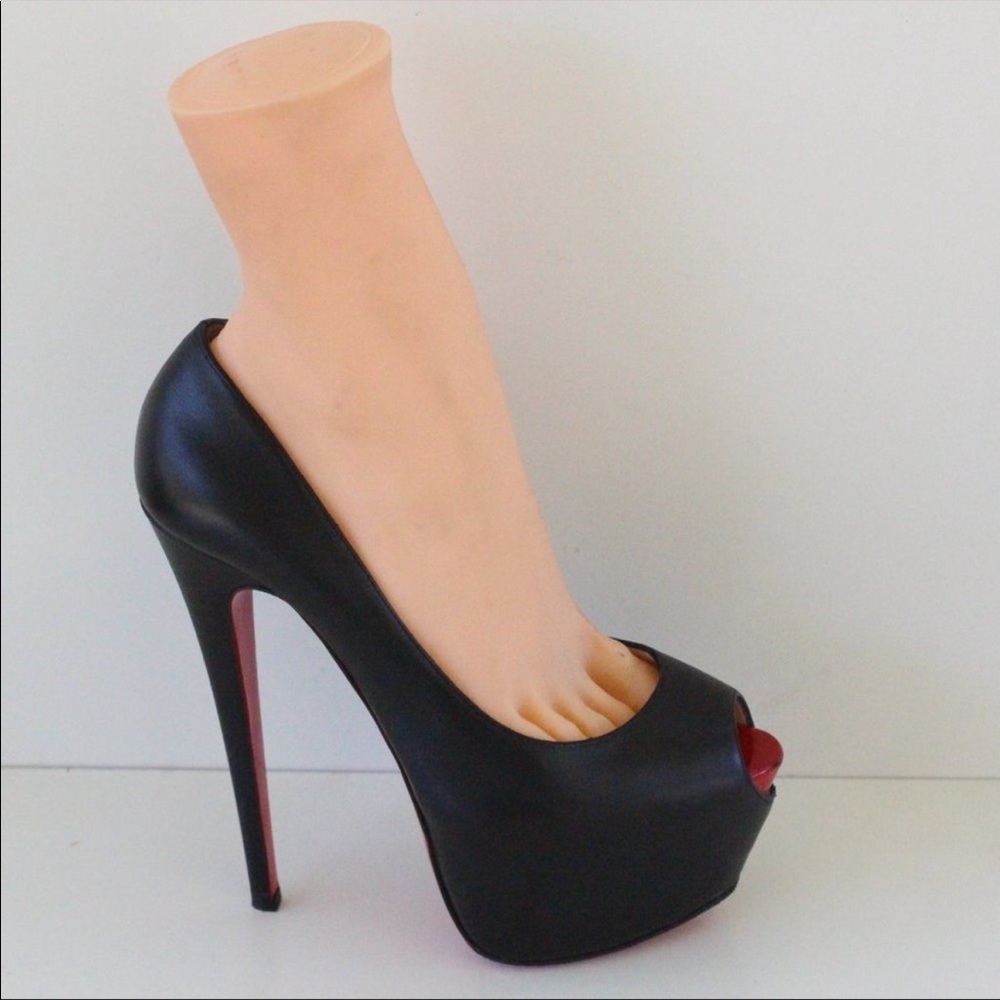 Christian Louboutin Highness 39.5 (8.5 US women’s size) with custom sole guards